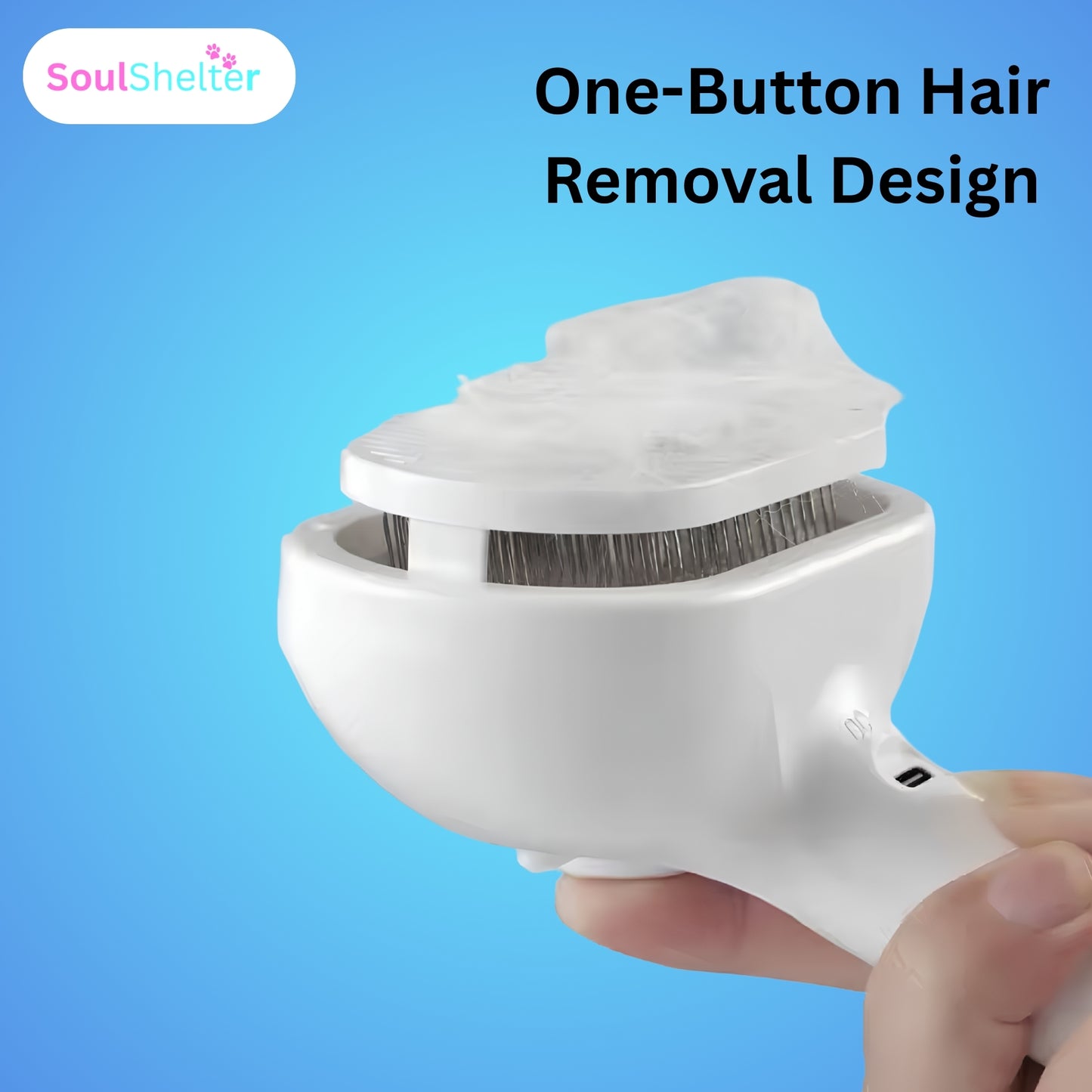 SoulShelter™ Gentle Purr Pet Comb